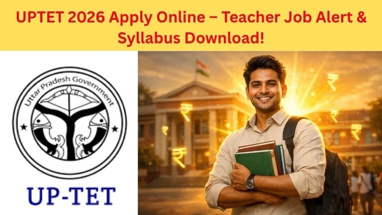 UPTET 2026 Apply Online