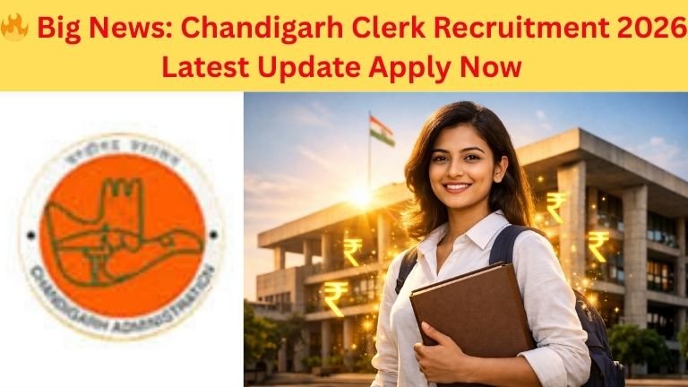 Chandigarh Clerk Recruitment 2026