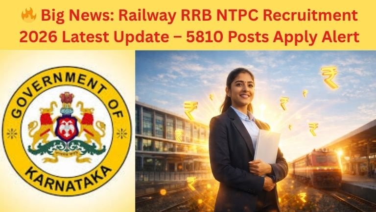 Railway RRB NTPC Recruitment 2026