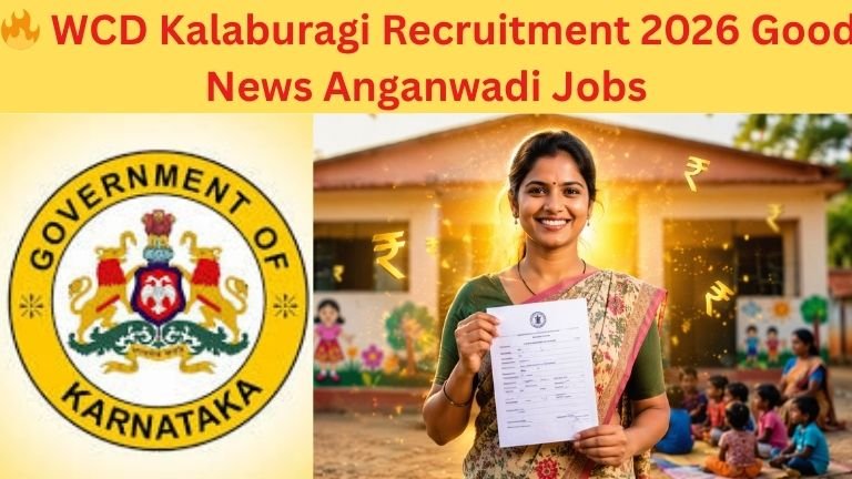 WCD Kalaburagi Recruitment 2026