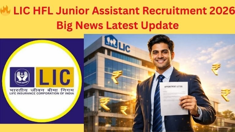 LIC HFL Junior Assistant Recruitment 2026