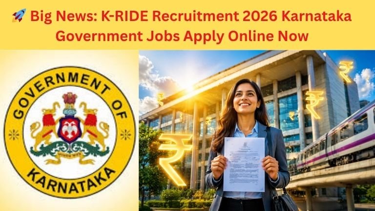 K-RIDE Recruitment 2026